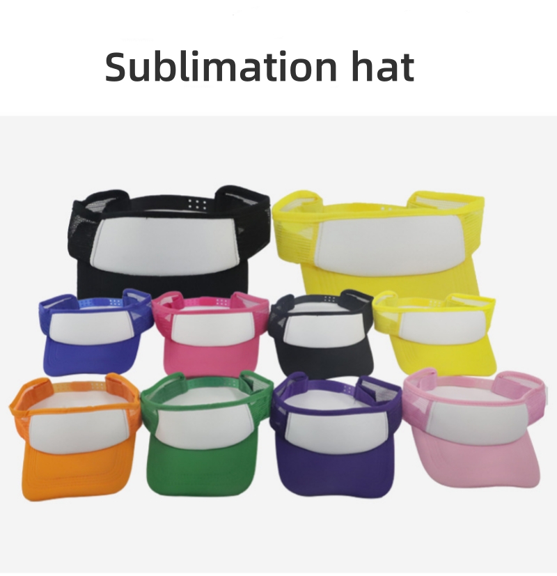 Hat Sublimation Blank - 10 unidades de Bonés de Sol