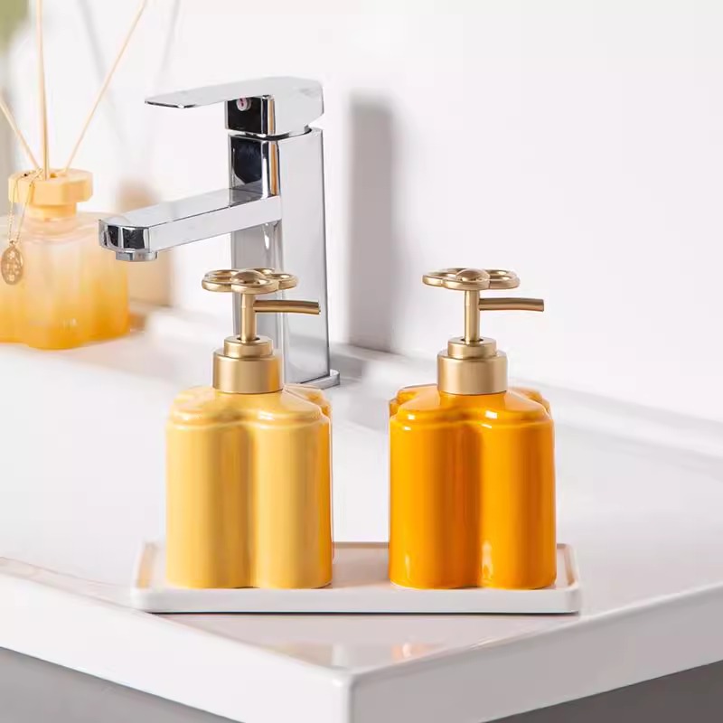 Moderno laranja floral cerâmic - Water Bottle Blank avaliação e preço