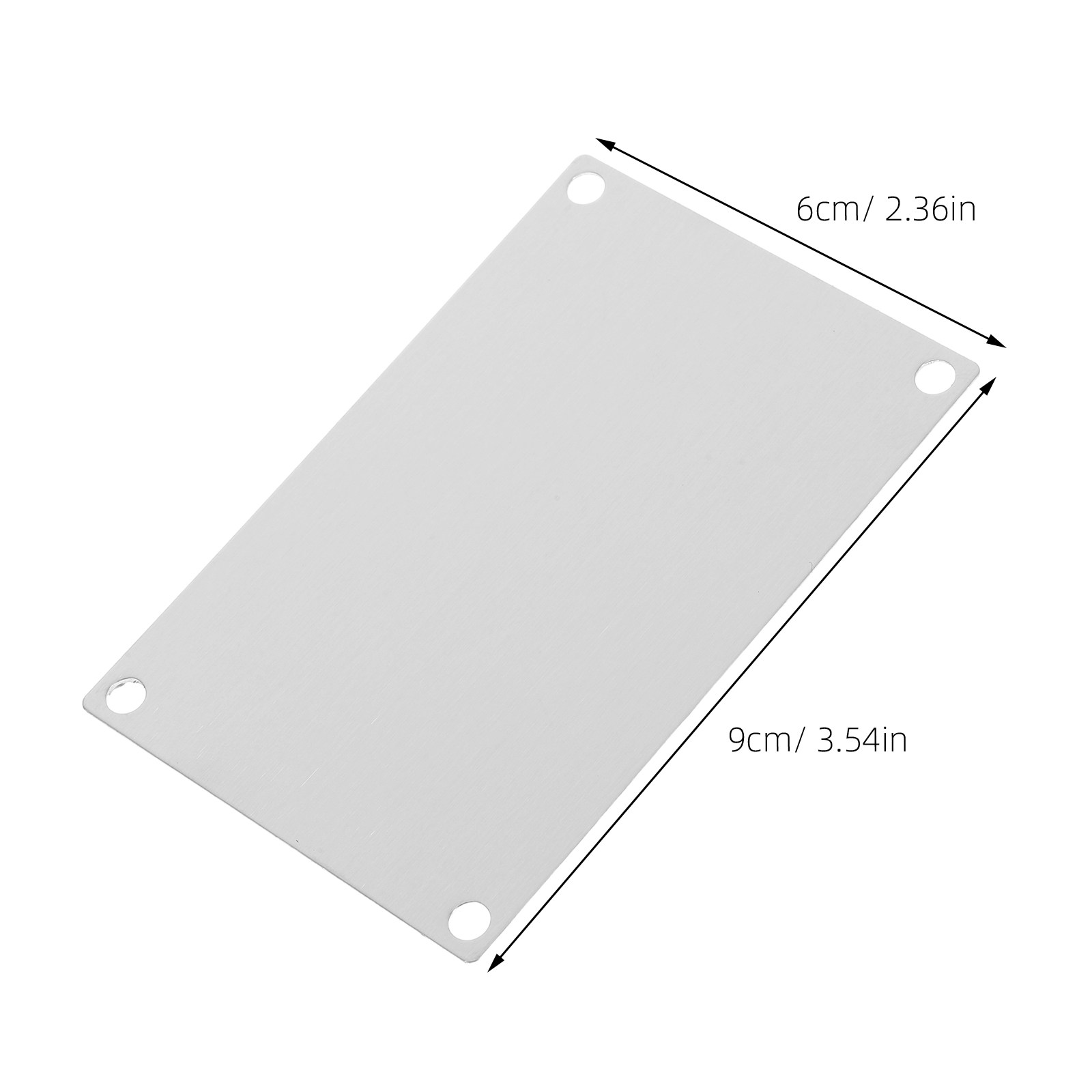 5 Peças de Placas de Aço Inoxi - Yard Sign Blank avaliação e preço