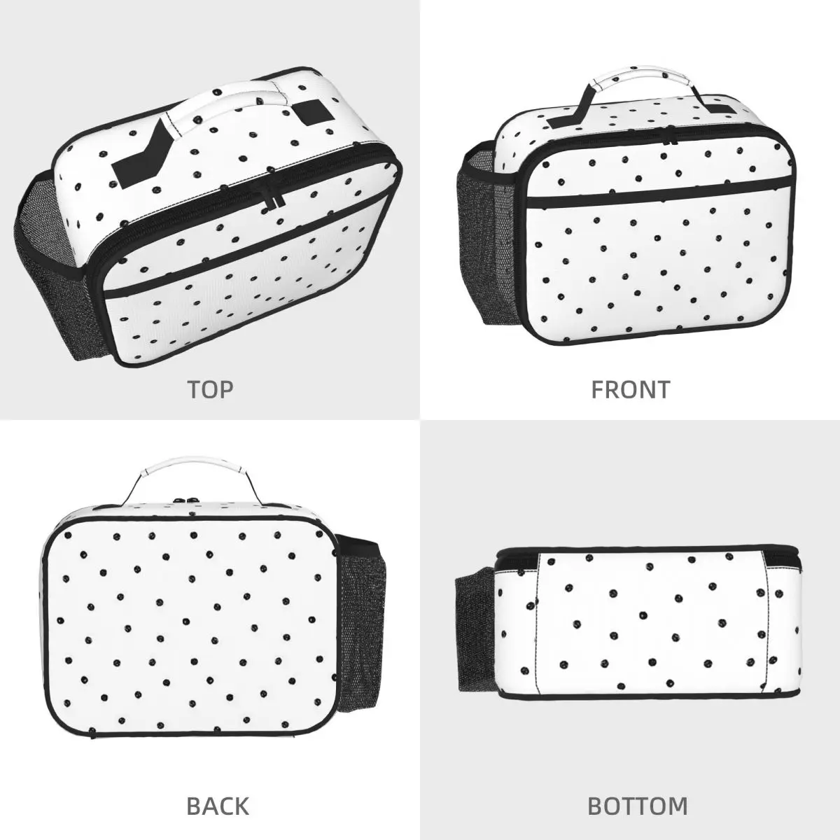 Bolsa térmica preta e branca c - Tote Bag Sublimation avaliação e preço