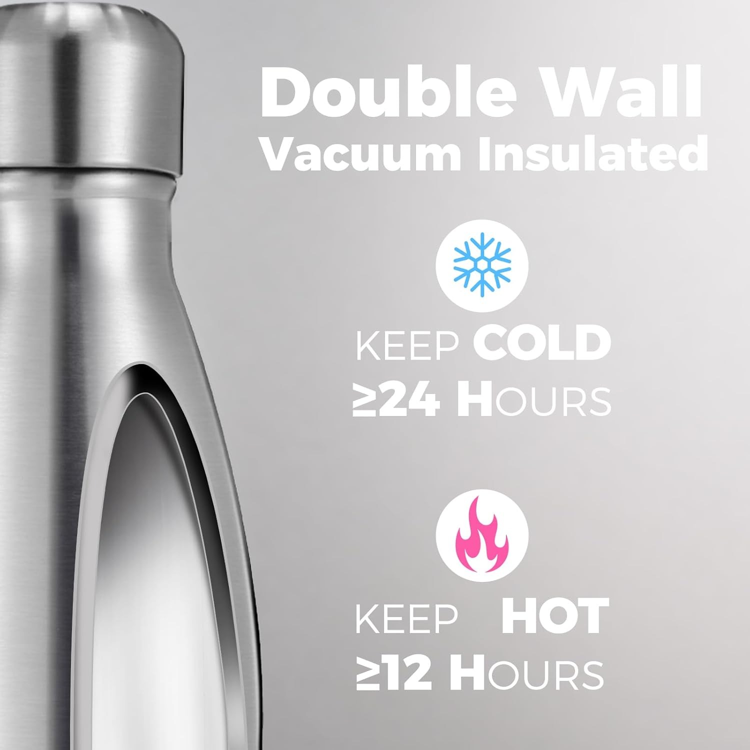 Garrafa térmica de água de aço - Water Bottle Blank avaliação e preço